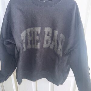 The Bar Black Sweatshirt